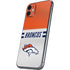 NFL Denver Broncos White Striped iPhone 11 Skin
